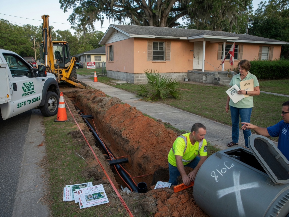Septic-to-Sewer Programs in Volusia County: What They Mean for Your Home in 2026