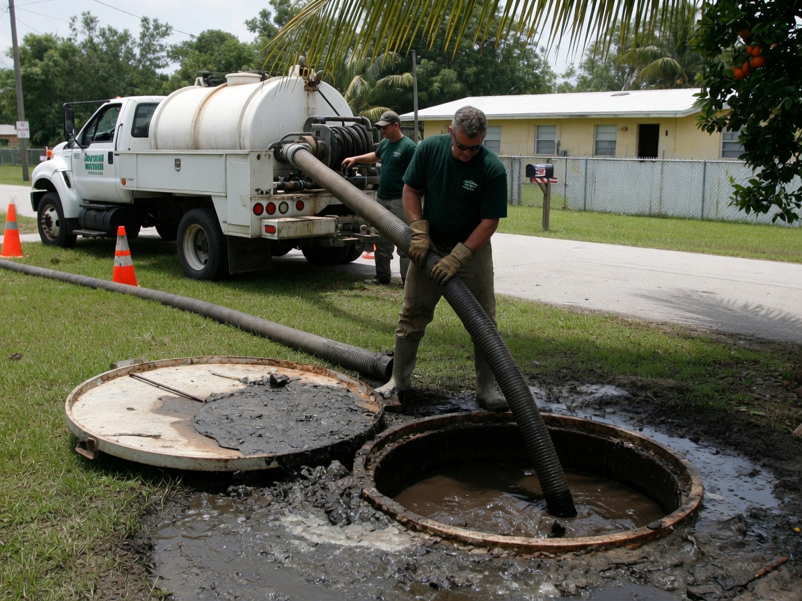 Septic Tank Pumping in Orange City, FL